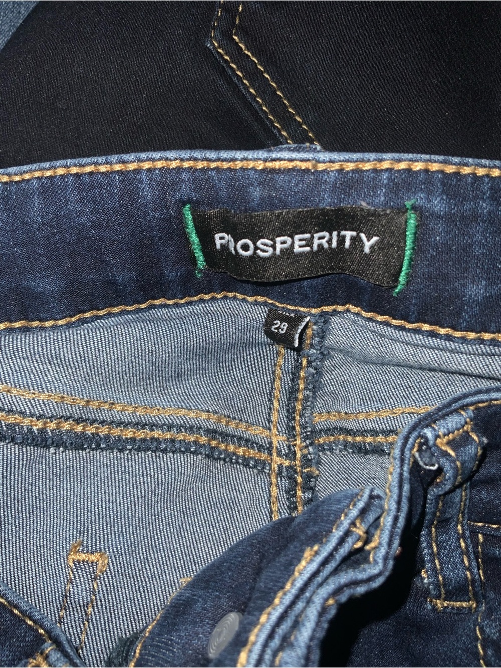 Prosperity Women's Dark Blue Skinny Jeans with Stretch Comfort - Picture 4 of 4
